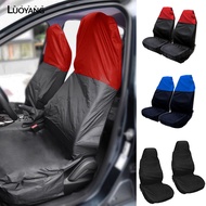 LYA-2Pcs Waterproof Universal Car Auto Van Heavy Duty Protector Seat Cover Case