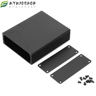 MIOSHOP Electronic Project , Black Aluminum Printed Circuit Board Instrument Box, Electronic Box 27*