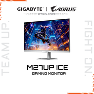 GIGABYTE M27UP ICE - 160Hz KVM Gaming Monitor | UHD 27" IPS | WHITE