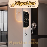 【SG⚡】Modern Simple Clock Corner Wall Clock Living Room Corner Double Sided Clock Wall Mounted Clock