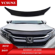 Acrylic Bonnet Guard For Honda C-RV CRV 2012 2013 2014 2015 2016 Front Bug Hood Deflector Protector 