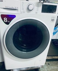 洗衣機 (可信用卡付款)8KG LG 大眼雞1200轉 包送及安裝(包保用)++WF-1208C4W二手電器/傢俱/傢俬/家庭用品