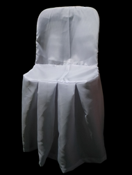 CHAIR FABRIC COVER 3X1 PLEATS DESIGN (geena fabric)