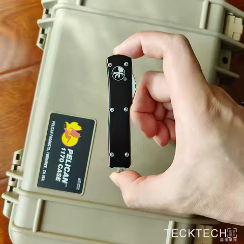 Micro Ultra Tech UTX70 UTX 70 UTX-70 D2 Steel CNC 6061 Aluminum Handle Comb by "TECKTECH KNIVES STOR