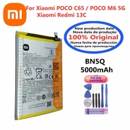 New 100% Original Battery BN5Q For Xiaomi Redmi 13C POCO C65 /POCO M6 5G Phone Battery Fast Shipping