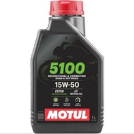 MOTUL5100 15W50 4T OIL 100%ORIGINAL (PROMOTION PRICE) MOTUL5100 10W40 4T OIL ENGINE MOTUL 10W40/MOTU
