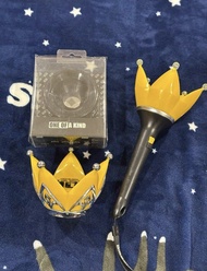 【絕版停產 特價套裝💝】BIGBANG G-Dragon權志龍 GD龍環+燈頭+四代手燈❤️‍🔥✨ONE OF A KIND 巡迴官方手燈環+10 週年皇冠燈頭+四代皇冠燈❤️‍🔥 絕版收藏級🔥