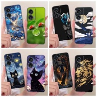 For Motorola Edge 50 Fusion Case Moto G96 Cool Fashion Painted Cover Soft TPU Phone Case For Motorol