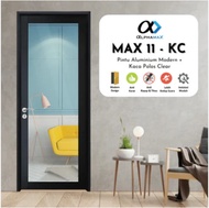 PINTU ALPHAMAX Max 11-KC Pintu Ruang Kantor &amp; Gudang, Aluminium Kaca 
