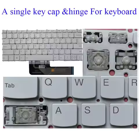 Key cap Scissor Butterfly Clip hinges For Lenovo Yoga Slim 7-13ACN05 Slim 7-13ITL05 Slim 7 Carbon 13
