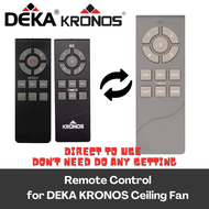 DEKA KRONOS Ceiling Fan Remote Control 3 Speed / 4Speed /5 Speed F4P F5P K9 SNF5
