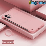 Jingsanc Ốp Điện Thoại Cho iPhone 13 12 11 Pro Max Mini XS XR X 8 7 6 6S Plus + SE 2020 Ốp Nhựa Mờ S