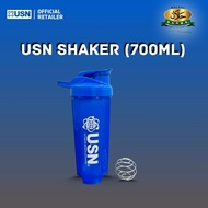 USN Protein Shaker 700ml - BLUE ( FREE SPRING BALL)