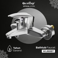 WellUp Brass Bathtub Shower Mixer Tap Hot Cold Hot Cold Brass WL888BT