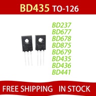 5pcs BD237 BD679 BD680 BD681 BD682 BD238 BD677 BD678 BD875 BD435 BD436 BD441 BD442 TO126 Field Effec
