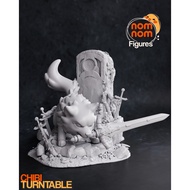 Tazo Workshop [NOM] Q Version Wolf Hive-Dark Souls Chibi Great Grey Sif 3D Printing Model NOM