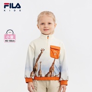 FILA KIDS PERFORMANCE EXPLORE Girl's SWEAT Shirt IN Full Print