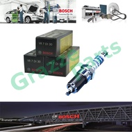 (4pc) BOSCH Spark Plug for Alza Nautica Myvi Lagi Best 1.3 1.5 Juara Avanza Rush 1.3 1.5 Fiat Grande