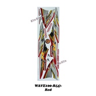 HONDA WAVE100R / WAVE100-R (4) Body Sticker / Stripe #w100r wave 100r