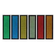 HL LED Name Tag 44x11 Pixels Rechargeable LED Business Card Screen with USB Programming Digital Sign