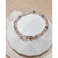 Lyndy Super 7 Handmade Crystal Bracelet