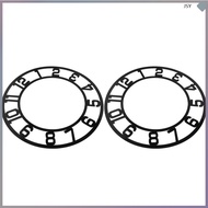 2 Pcs Number Stickers Arabic Numeral Wall Watch Clock Face Decal Mirror Acrylic  junshaoyip