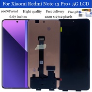 Original 6.67''For Xiaomi Redmi Note 13 Pro Plus For Ori Redmi Note13 Pro+ 5G LCD Display Touch Scre