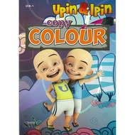 UPIN IPIN COPY COLOUR 8 - SERIES 1 – Salin Warna – Kids Colouring Book – Buku Mewarna Kanak Kanak Si