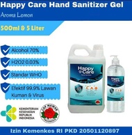 COMBO HAND SANITIZER GEL 500ML&amp;5LITER IZIN KEMENKES / HAND SANITIZER GEL / HAND SANITIZER