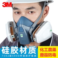 N95 Grade Gas Mask 3M 7502/6200 Dust Mask Gas Mask Life Protection Industrial Protection