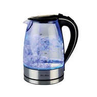 *2023 MEGA SALES* Elba Jug Kettle Glass 1.7L EJK-F1723G(BK)/JUG KACA