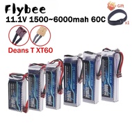 3S 11.1V 60C Lipo Battery 1500mAh 1800mah 2200mAh 2800mAh 4200mAh 5200mah 6000mAh For RC Racing Car 