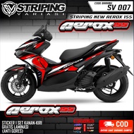 Aerox 155 Stickers Anti-Fade Cool Aerox 155 New Striping Aerox 155 Yamaha Aerox 155 Stickers [SV 007