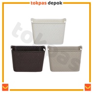 Cestini Plastic Clothes Basket Hawaii Multipurpose Basket 6441 HW-029