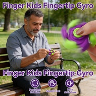 Stress Reduction Fidget Spinner Light EDC Finger Toy Gyro Hand Fidget Light