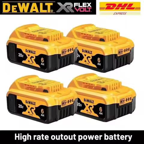 Original DeWalt 6Ah/5Ah/ 20V battery replaceable DCD887 DCD805 DCF860 Dcd796 DCG406 DCF880 DCF512 DC