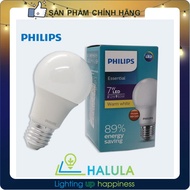 Philips LED bulb Essential Round LED bulb 7W Yellow / White Light