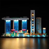 GEAMENT LED Light Kit Compatible with Lego Singapore - Lighting Set for Architecture 21057 Building