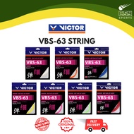 [100% ORI] VICTOR Badminton String VBS-63 VBS63