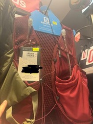 Salomon 行山背包 紅色8w Lsize