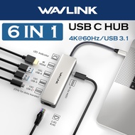 WAVLINK USB C HUB Type-C to HDMI Adapter 4K30Hz PD100W  Dock USB-C 3.1 Splitter for M1 M2 MacBook