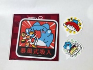 貓貓蟲咖波 壽司郎 貼紙 插卡 咖波 壽司 卡片