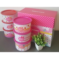 Tupperware Blushing Pink One Touch Gift Set