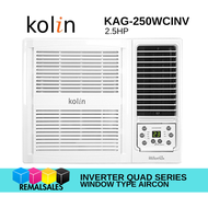 KOLIN KAG-250WCINV 2.5HP Full DC (Wifi) Inverter Window Type Aircon