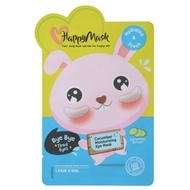 Happy Mask Bye Bye 'Tired Eyes' Cucumber Moisturising Eye Mask (Rabbit) GD1
