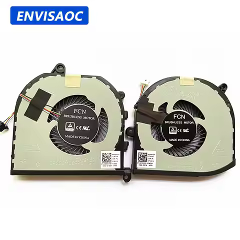 For Dell XPS 15 9570 7590 P56F Precision 5530 5540 M5530 M5540 Laptop CPU GPU Cooling Fan Heatsink F