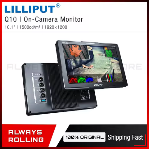 LILLIPUT Q10 10.1inch 1500nits 4K HD 2.0 12G-SDI Ultra Brightness HDR 3D-LUT Multiview On-Camera Mon