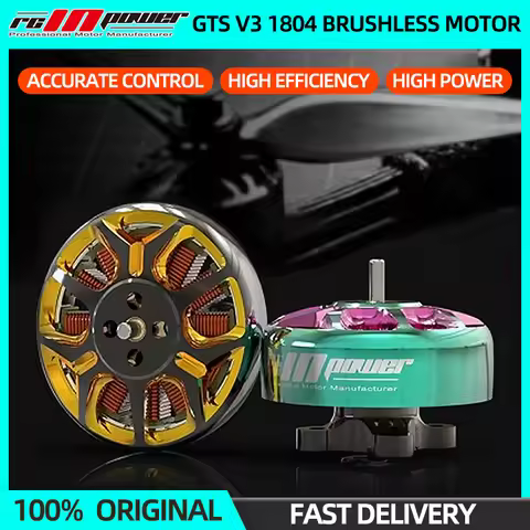 Rcinpower Gts V3 1804 Brushless Motor 2450kv/3450kv 3-6s Lipo For Fpv Freestyle Cinewhoop Racing Fre