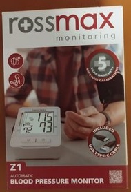 全新瑞士設計Rossmax Z1 自動血壓計