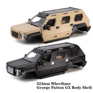 Crawler Hard Body Shell 324mm Wheelbase George Patton GX Body Shell Kit for 1/10 RC Crawler